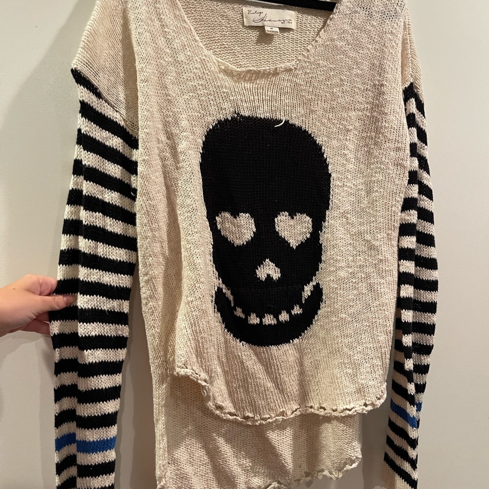 Vintage Havana Cream Knit Sweater